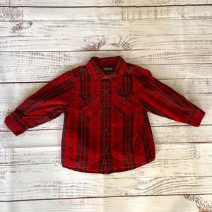 Boys Kenneth Cole Reaction Long Sleeve Button Up
